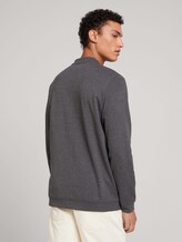 Bomber-Sweatjacke - Männer - Anthracite Melange Bomber-Sweatjacke - Männer - Anthracite Melange - 2 - TOM TAILOR Denim