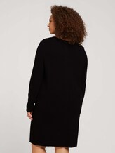 Plus - Mini Kleid mit LENZING™ ECOVERO™ - Frauen - deep black Plus - Mini Kleid mit LENZING™ ECOVERO™ - Frauen - deep black - 2 - My True Me