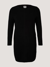 Plus - Mini Kleid mit LENZING™ ECOVERO™ - Frauen - deep black Plus - Mini Kleid mit LENZING™ ECOVERO™ - Frauen - deep black - 7 - My True Me