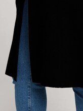 Plus - Langer Cardigan - Frauen - deep black Plus - Langer Cardigan - Frauen - deep black - 9 - My True Me