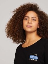 Plus - T-Shirt aus Bio-Baumwolle - Frauen - Black Plus - T-Shirt aus Bio-Baumwolle - Frauen - Black - 9 - My True Me