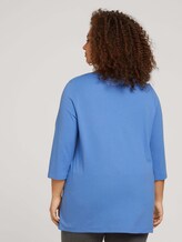Plus - T-Shirt aus nachhaltiger Baumwolle - Frauen - sicilian blue Plus - T-Shirt aus nachhaltiger Baumwolle - Frauen - sicilian blue - 2 - My True Me