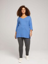 Plus - T-Shirt aus nachhaltiger Baumwolle - Frauen - sicilian blue Plus - T-Shirt aus nachhaltiger Baumwolle - Frauen - sicilian blue - 3 - My True Me