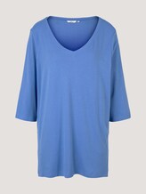 Plus - T-Shirt aus nachhaltiger Baumwolle - Frauen - sicilian blue Plus - T-Shirt aus nachhaltiger Baumwolle - Frauen - sicilian blue - 7 - My True Me