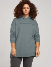 Plus - Sweatshirt mit Bio-Baumwolle - Frauen - grey mint Plus - Sweatshirt mit Bio-Baumwolle - Frauen - grey mint - 5 - My True Me