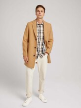 checkered shirt - Men - cognac navy check checkered shirt - Men - cognac navy check - 3 - TOM TAILOR