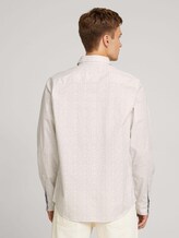 patterned shirt - Men - off white base minimal design patterned shirt - Men - off white base minimal design - 2 - TOM TAILOR