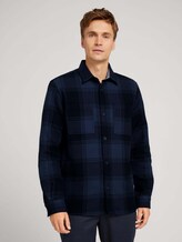 kariertes Flanellhemd - Männer - navy shades big twill check kariertes Flanellhemd - Männer - navy shades big twill check - 1 - TOM TAILOR