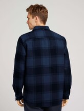 kariertes Flanellhemd - Männer - navy shades big twill check kariertes Flanellhemd - Männer - navy shades big twill check - 2 - TOM TAILOR