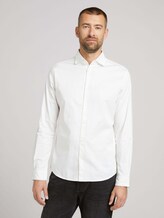 Slim Fit Hemd - Männer - White Slim Fit Hemd - Männer - White - 1 - TOM TAILOR