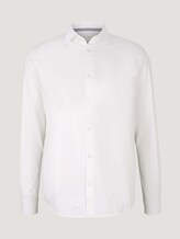 Slim Fit Hemd - Männer - White Slim Fit Hemd - Männer - White - 7 - TOM TAILOR