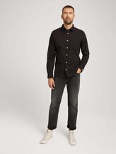 Gemustertes Hemd - Männer - black burgundy small design Gemustertes Hemd - Männer - black burgundy small design - 3 - TOM TAILOR