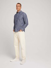 Hemd in Melange-Optik - Männer - Light Blue Chambray Hemd in Melange-Optik - Männer - Light Blue Chambray - 3 - TOM TAILOR
