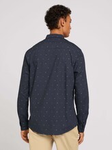 gemustertes Hemd - Männer - blueish grey stripe dot print gemustertes Hemd - Männer - blueish grey stripe dot print - 2 - TOM TAILOR Denim
