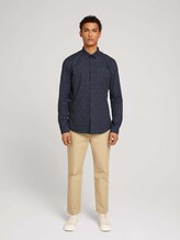 gemustertes Hemd - Männer - blueish grey stripe dot print gemustertes Hemd - Männer - blueish grey stripe dot print - 3 - TOM TAILOR Denim