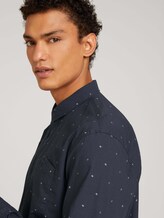 gemustertes Hemd - Männer - blueish grey stripe dot print gemustertes Hemd - Männer - blueish grey stripe dot print - 9 - TOM TAILOR Denim