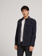 Basic Cordhemd - Männer - Blueish Grey Basic Cordhemd - Männer - Blueish Grey - 5 - TOM TAILOR Denim