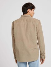 Basic Cordhemd - Männer - Sandy Beige Basic Cordhemd - Männer - Sandy Beige - 2 - TOM TAILOR Denim