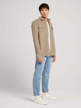 Basic Cordhemd - Männer - Sandy Beige Basic Cordhemd - Männer - Sandy Beige - 3 - TOM TAILOR Denim
