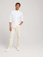 Unifarbenes Hemd aus Baumwolle - Männer - White Unifarbenes Hemd aus Baumwolle - Männer - White - 3 - TOM TAILOR Denim