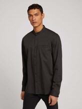 Hemd aus Lyocell - Männer - dark grey chambray Hemd aus Lyocell - Männer - dark grey chambray - 1 - TOM TAILOR Denim