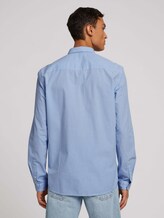 Hemd aus weicher Baumwolle - Männer - light blue mini vichy Hemd aus weicher Baumwolle - Männer - light blue mini vichy - 2 - TOM TAILOR Denim