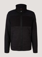 Melierte Strickjacke - Männer - dark grey light grey mouline Melierte Strickjacke - Männer - dark grey light grey mouline - 7 - TOM TAILOR