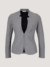 Gemêleerde blazer met opstaande kraag - Vrouwen - alloy grey melange Gemêleerde blazer met opstaande kraag - Vrouwen - alloy grey melange - 7 - TOM TAILOR