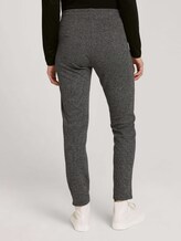 Gemusterte Hose im Loose Fit - Frauen - black white structure Gemusterte Hose im Loose Fit - Frauen - black white structure - 2 - TOM TAILOR