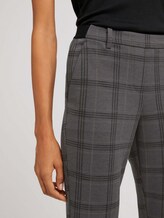 Mia Slim Hose mit Karomuster - Frauen - grey black check Mia Slim Hose mit Karomuster - Frauen - grey black check - 10 - TOM TAILOR