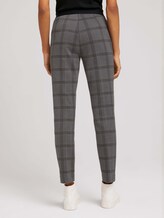 Mia Slim Hose mit Karomuster - Frauen - grey black check Mia Slim Hose mit Karomuster - Frauen - grey black check - 2 - TOM TAILOR