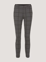 Mia Slim Hose mit Karomuster - Frauen - grey black check Mia Slim Hose mit Karomuster - Frauen - grey black check - 7 - TOM TAILOR