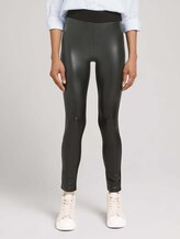 Leggings aus Kunstleder - Frauen - deep black Leggings aus Kunstleder - Frauen - deep black - 1 - TOM TAILOR