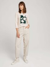 3/4 Shirt mit Fotoprint - Frauen - cold beige 3/4 Shirt mit Fotoprint - Frauen - cold beige - 3 - TOM TAILOR