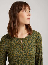 Langarmshirt in Knitteroptik - Frauen - green shades floral design Langarmshirt in Knitteroptik - Frauen - green shades floral design - 9 - TOM TAILOR
