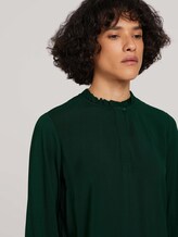 Langarmshirt mit Rüschendetails - Frauen - dark pine green Langarmshirt mit Rüschendetails - Frauen - dark pine green - 9 - TOM TAILOR