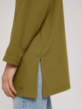 Sweatshirt mit Stehkragen - Frauen - khaki olive Sweatshirt mit Stehkragen - Frauen - khaki olive - 9 - TOM TAILOR