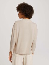 Loose Fit Shirt mit Tunnelzug - Frauen - cold beige Loose Fit Shirt mit Tunnelzug - Frauen - cold beige - 2 - TOM TAILOR