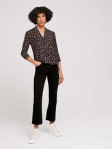 Blusenshirt mit Muster - Frauen - black small dot design Blusenshirt mit Muster - Frauen - black small dot design - 3 - TOM TAILOR