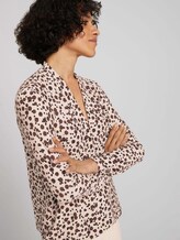 Blusenshirt mit Muster - Frauen - beige small dot design Blusenshirt mit Muster - Frauen - beige small dot design - 5 - TOM TAILOR