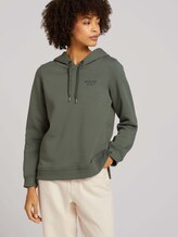 Hoodie mit Print - Frauen - dusty mid olive Hoodie mit Print - Frauen - dusty mid olive - 5 - TOM TAILOR