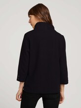 Rollkragenshirt mit 3/4 Arm - Frauen - deep black Rollkragenshirt mit 3/4 Arm - Frauen - deep black - 2 - TOM TAILOR