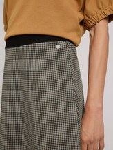 Rock mit Karomuster - Frauen - beige green small check Rock mit Karomuster - Frauen - beige green small check - 9 - TOM TAILOR