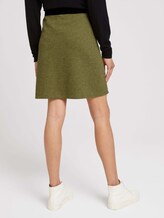 Melange jersey skirt - Women - khaki olive melange Melange jersey skirt - Women - khaki olive melange - 2 - TOM TAILOR