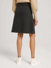 Rock mit Taschen - Frauen - anthracite cozy fabric Rock mit Taschen - Frauen - anthracite cozy fabric - 2 - TOM TAILOR