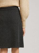 Rock mit Taschen - Frauen - anthracite cozy fabric Rock mit Taschen - Frauen - anthracite cozy fabric - 9 - TOM TAILOR