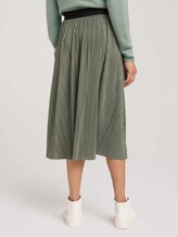 Plissierter Midirock - Frauen - dusty mid olive Plissierter Midirock - Frauen - dusty mid olive - 2 - TOM TAILOR