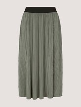 Plissierter Midirock - Frauen - dusty mid olive Plissierter Midirock - Frauen - dusty mid olive - 7 - TOM TAILOR