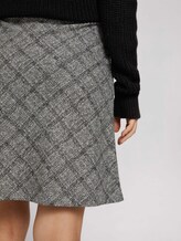 Weicher Rock mit Karomuster - Frauen - offwhite jacquard check Weicher Rock mit Karomuster - Frauen - offwhite jacquard check - 10 - TOM TAILOR