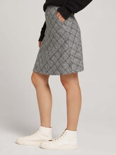 Weicher Rock mit Karomuster - Frauen - offwhite jacquard check Weicher Rock mit Karomuster - Frauen - offwhite jacquard check - 11 - TOM TAILOR
